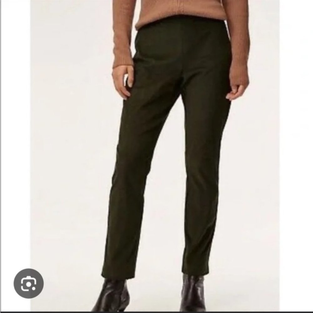NWT Babaton Mitch Blue Corduroy Pant 10